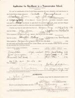 Abraham Loraine Student File