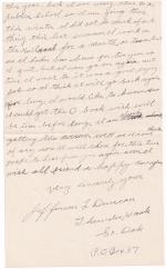 Jefferson Duncan Student File