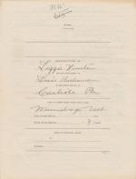 Louis Buchanan Student File