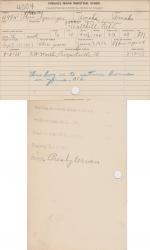 George W. Springer Student File George W. Springer Student File