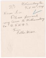 Esther Moose Student File
