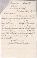 Joseph Thunder Hawk Student File