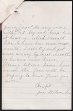 Joseph Wilson Student File