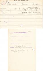 Arthur Pilcher Student File 