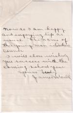 James M. Welch Student File