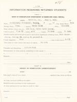 Maggie Mitchell (Mo ge ma Waweyekumick) Student File