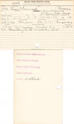 Louis Flammand Student File Louis Flammand Student File
