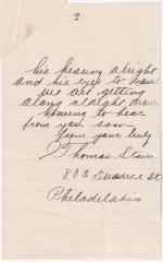 Thomas Starr Student File