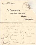 Charles Marrow Bone Student File