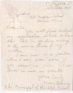 Irene Barnes Student File