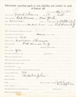 Frank Abrams Student File