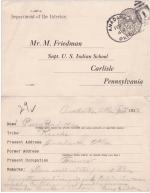 Percy Zadoka Student File