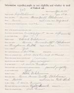 Wilfred Eshelman Student File
