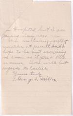 George Miller Student File