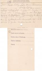 George Libby Student File