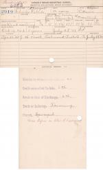 Charles Roberts Student File