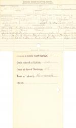 Annie Carl Student Information Card Annie Carl Student Information Card
