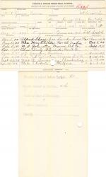 Jessie Ferris Student Information Card Jessie Ferris Student Information Card