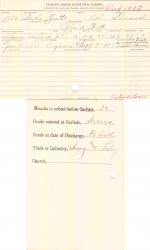 Bertha Fritts Student Information Card Bertha Fritts Student Information Card