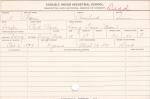 Rose (Red Rose) Student Information Card Rose (Red Rose) Student Information Card