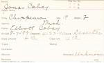 Jonas Cabay Student Information Card Jonas Cabay Student Information Card