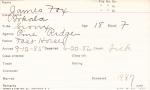 James Fox (Tokala) Student Information Card James Fox (Tokala) Student Information Card