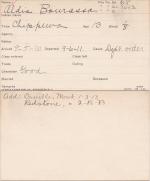 Aldia Bourassa Student Information Card Aldia Bourassa Student Information Card