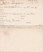 Julia Guyon Student Information Card Julia Guyon Student Information Card