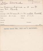Delia Howard Student Information Card Delia Howard Student Information Card
