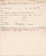 Tillie Kills-with-his-brother Student Information Card Tillie Kills-with-his-brother Student Information Card