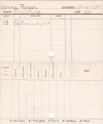 Roger Venne Progress Card Roger Venne Progress Card