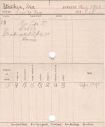 Ira Walker Progress Card Ira Walker Progress Card