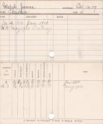 James G. Welch Progress Card James G. Welch Progress Card