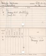 William Welch Progress Card William Welch Progress Card