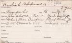 Burdick Addison Student Information Card Burdick Addison Student Information Card