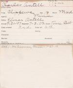 Charles Antell Student Information Card Charles Antell Student Information Card