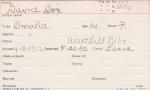 David Cox Student Information Card David Cox Student Information Card