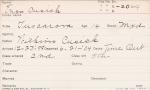 Enos Cusick Student Information Card Enos Cusick Student Information Card