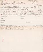 Preston Goulette Student Information Card Preston Goulette Student Information Card