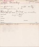 Abel Greeley Student Information Card Abel Greeley Student Information Card