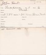 John Hart Student Information Card John Hart Student Information Card