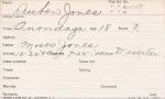 Reuben Jones Student Information Card Reuben Jones Student Information Card