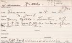 Francis Kettle Student Information Card Francis Kettle Student Information Card