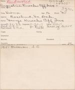 Augustine Knocks-Off-Two Student Information Card Augustine Knocks-Off-Two Student Information Card