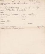 Louis La Duke Student Information Card Louis La Duke Student Information Card