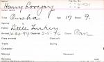 Henry Lovejoy Student Information Card Henry Lovejoy Student Information Card