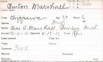 Clinton Marshall Student Information Card Clinton Marshall Student Information Card
