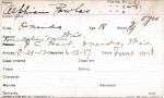 Alphian Powless Student Information Card Alphian Powless Student Information Card