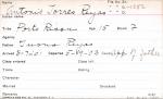 Antonio Torres Reyas Student Information Card Antonio Torres Reyas Student Information Card