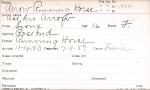 Arrow Running Horse (Use his Arrow) Student Information Card Arrow Running Horse (Use his Arrow) Student Information Card